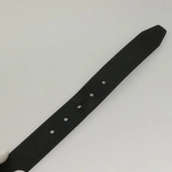 LOUIS VUITTON Damier Infini Ceinture Boston Belt Black LV Auth bs27758